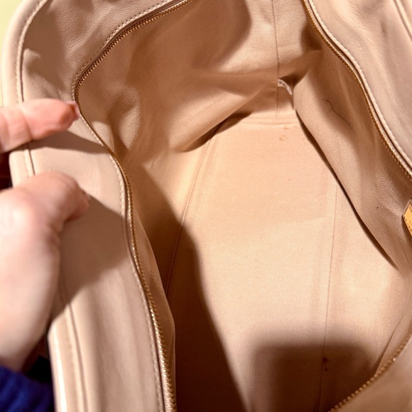 Authentic Rare MCM Special Edition Anya Leather Tote w/Bunny Design Front & Back - Picture 4 of 5